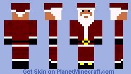 Santa (Skin + Skin Speed Art) Minecraft Skin