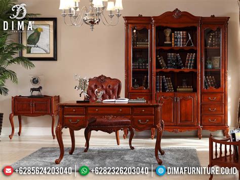 Classic Model Meja Kantor Direktur Mewah Buy Now And Get Promo Ttj