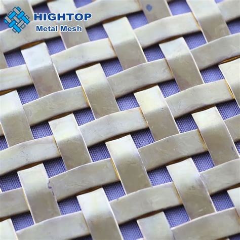 Ht Ar Architecture Decorative Flat Crimped Woven Mesh Hightop