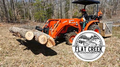 Testing The Kubota L Lift Capacity With Forks And Carry All Youtube