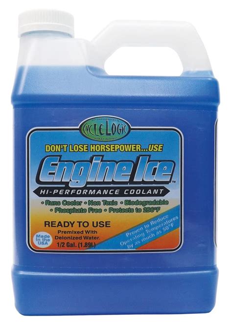 Engine Ice TYDS008 High Performance Coolant - 0.5 Gallon, Coolant ...