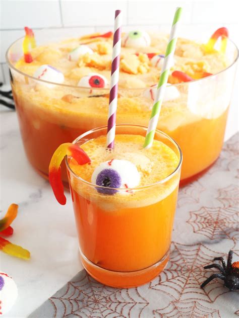 Halloween Sherbet Punch Recipe