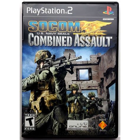 Socom Us Navy Seals Combined Assault Sony Playstation Pristine