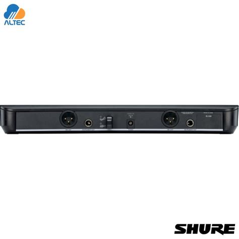 Shure Blx Cvl Sistema Inal Mbrico Dual Para Presentador Con Dos