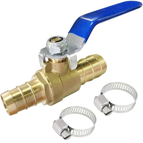 Buy Brass Hose Barb Ball Valve Kit Pcs Heater Hose Shut Off