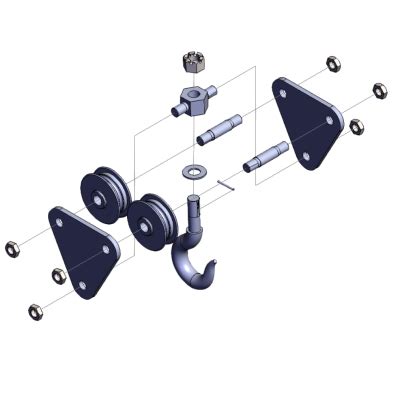 Crane Hook Block| Crane Double Beam Hook| Hook Manufacturer