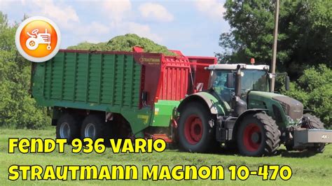 Silage Fendt Vario Strautmann Magnon Cfs Youtube