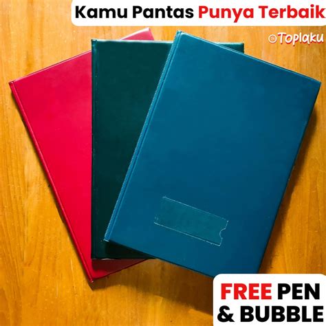 Jual KODE N66K Map Ijazah Premium Document Keeper Kulit Anti Air