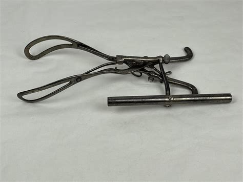 Antique Doctor Medical Delivery Forceps Etsy