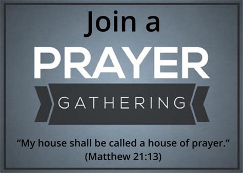 Join a Prayer Gathering! - Threshold Church