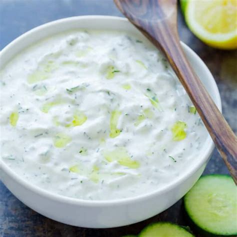 Tzatziki Sauce Recipe - NatashasKitchen.com