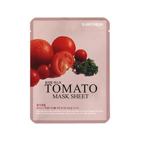 Тканевая маска с томатом Baroness Mask Sheet Tomato Glossskin Ru