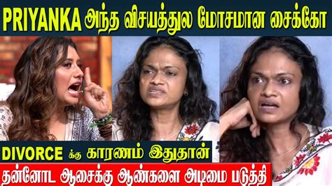 CWC 5 Manimegalai Priyanka Fight Suchitra Shocking Speech Husband