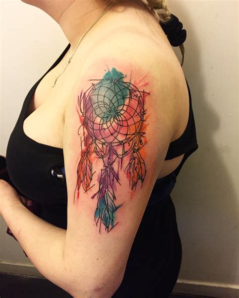 80 Best Dreamcatcher Tattoo Designs Meanings Dive Deeper 2019