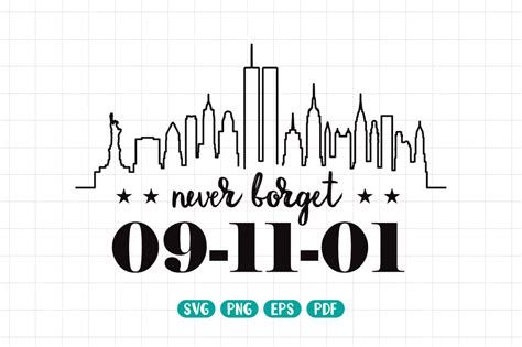 Never Forget 911 Svg September 11th World Trade Center 911 Etsy