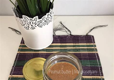 Resep Peanut Butter Selai Kacang No Sugar Oleh Fita Prasetyani Cookpad