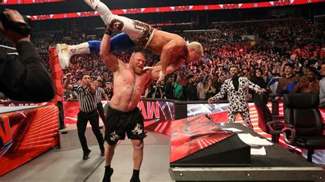 Cody Rhodes Vs Brock Lesnar How Post Wrestlemania Heel Turn Set Up