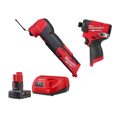 Milwaukee M12 Fuel 12 Volt Lithium Ion Cordless Oscillating Multi Tool M12 Fuel 1 4 In Hex