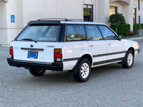 1985 Subaru Gl Wagon Classic 5 Speed California Car Outback Forester Brat 4wd Classic Subaru