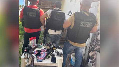 Suspeito De Dez Homicídios Em Feira De Santana é Preso Com Arsenal De