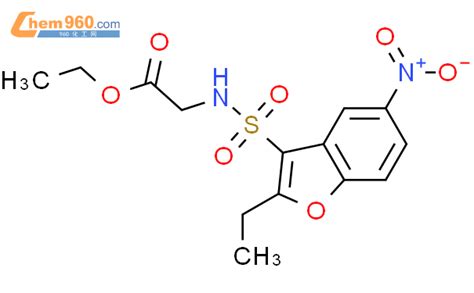 105627 48 3 Glycine N 2 Ethyl 5 Nitro 3 Benzofuranyl Sulfonyl