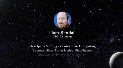 Liam Randall Cosmonic Devops Experience 2022 Techstrong Tv