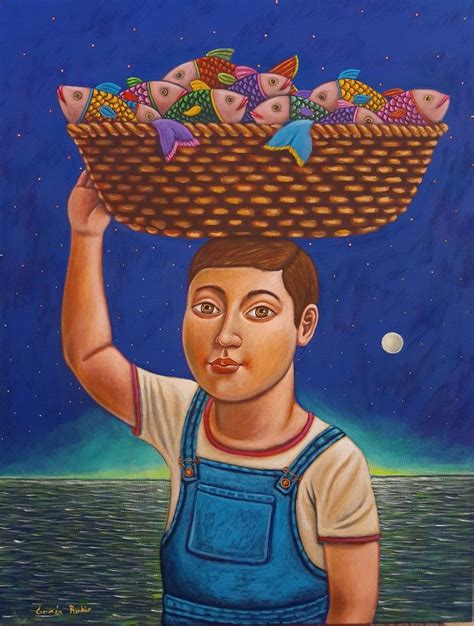 Mexican Paintings Chicano Western Caribbean Mesoamerican Whimsical