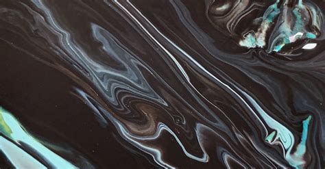 Black Abstract Painting · Free Stock Photo