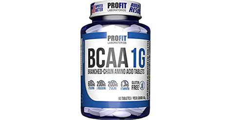 BCAA 1G 60 tabletes Profit Fortão Suplementos