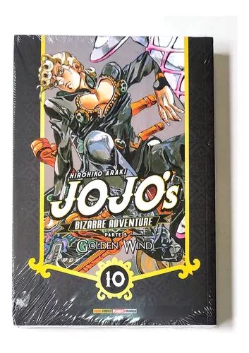 Jojo s Bizarre Adventure Golden Wind 10 Mangá Panini Novo