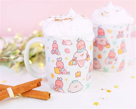 Spice S Cosy Christmas Mug Gingie Spice Mug Christmas Hot Chocolate Mug Coffee Cup Tea Mug