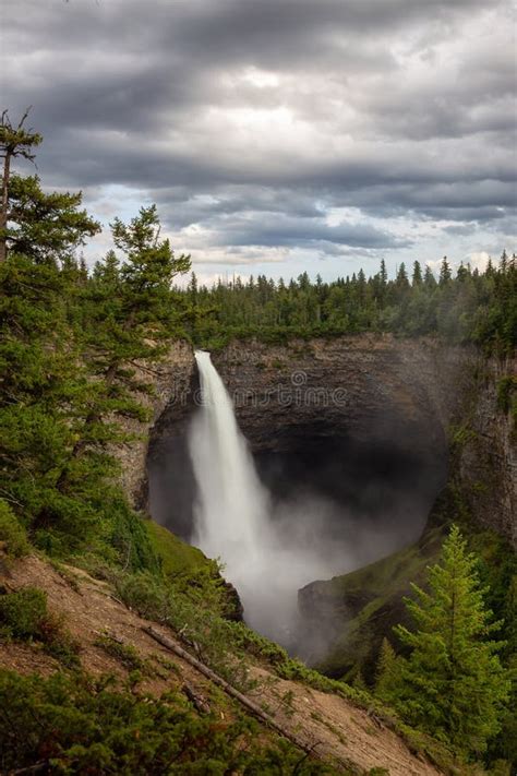 Helmcken Falls In Wells Gray Provincial Park Near Clearwater Bc