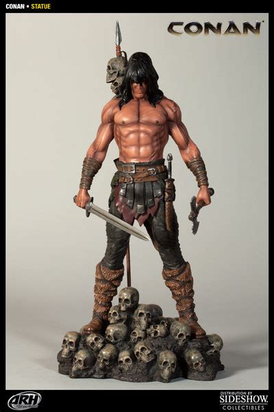 Conan The Barbarian Polystone Statue Arh Studios Hi Def Ninja