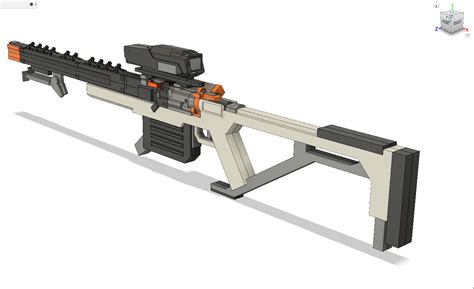 Hum 3d Gun Challenge Thread Railgun Sniper Dude — Polycount