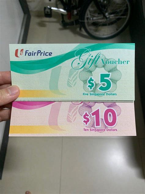 Ntuc Fairprice Voucher At Off Tickets Vouchers Vouchers On