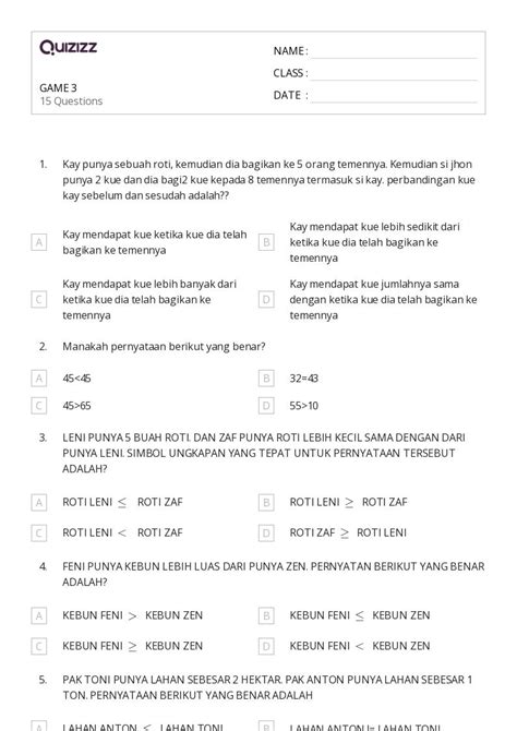 50 Lembar Kerja Waktu Ke Lima Menit Terdekat Untuk TK Di Quizizz