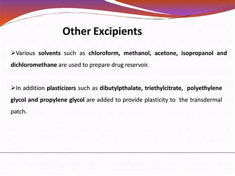 Ndds 7 Transdermal Drug Delivery System Ppt