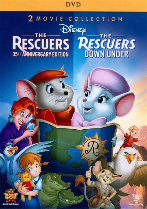 The Rescuers 35th Anniversary Edition The Rescuers Down Under [2 Discs] [dvd] International