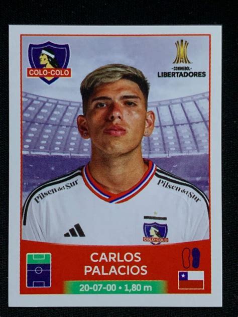 Panini Conmebol Copa Libertadores Sticker Carlos Palacios