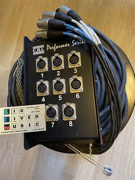 Cbi Cables Performer Series Channel Stage Studio Snake Reverb