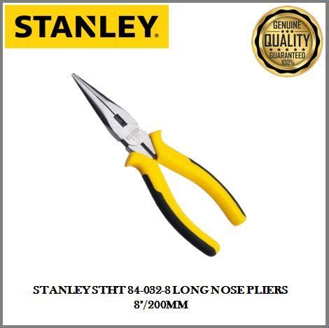 Stanley Stht Long Nose Pliers Mm Lazada