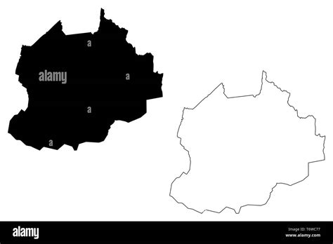 Northwest Region Regions Of Cameroon Republic Of Cameroon Map Vector