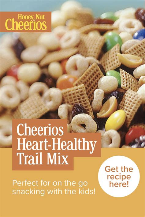 Heart Healthy Trail Mix Snack Recipes Cheerios Recipe In