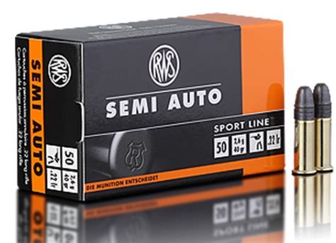 Rws Sport Line Semi Auto Lr Gr Lrn Round Box International