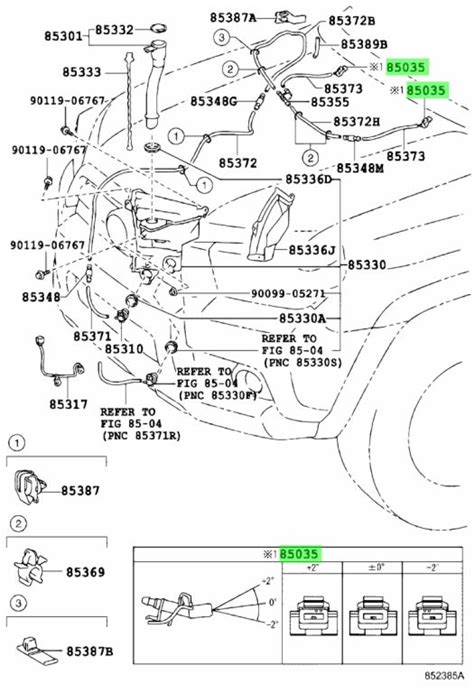 Buy Genuine Toyota Nozzle Sub Assy Washer