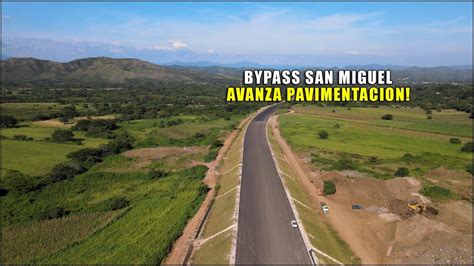 Periférico Gerardo Barrios Avanza Pavimentacion ⁴ᴷ San Miguel El