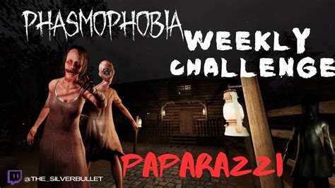 Weekly Challenge Paranormal Paparazzi Was So Fun I Phasmophobia Youtube