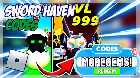 New Roblox Sword Haven Codes All Update Codes Youtube