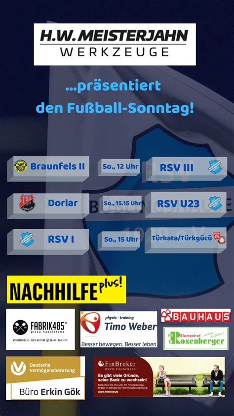 Mehr Topspiel geht nicht RSV empfängt Sonntag Türkata Türkgücü U23