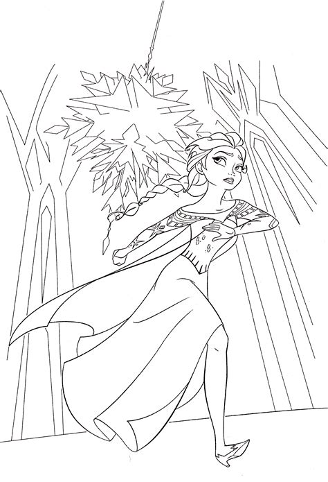 Walt Disney Coloring Pages Queen Elsa Walt Disney Characters Photo